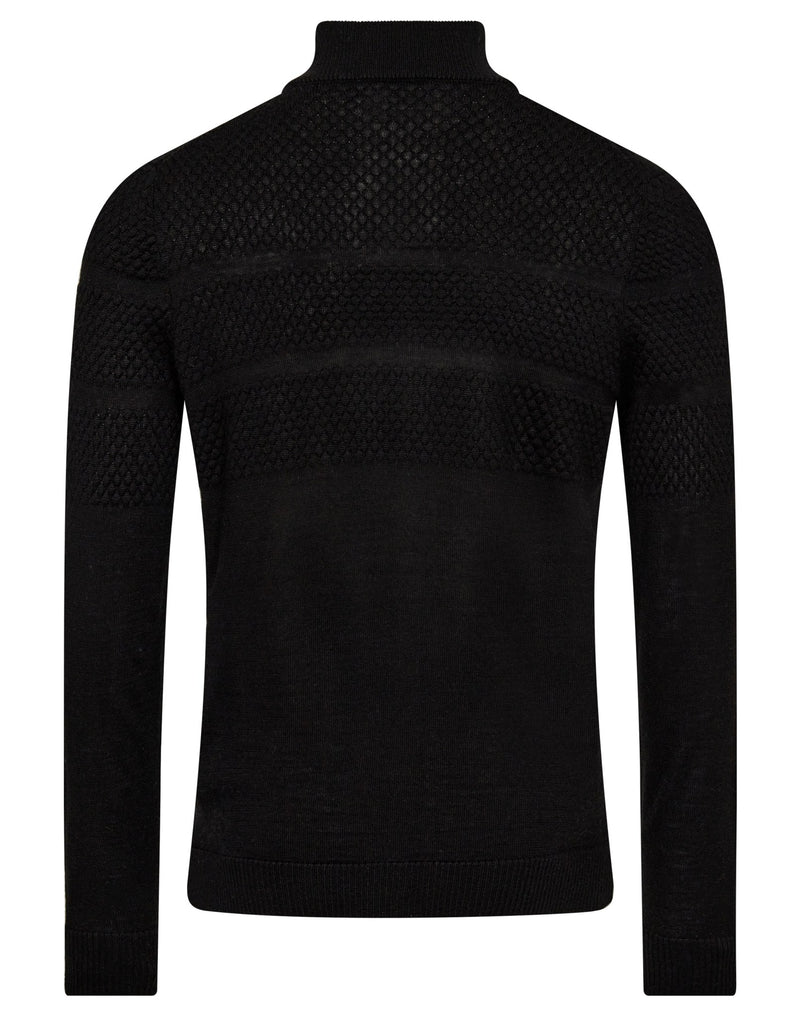 BS Eaton Regular Fit Knitwear - Black