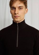 BS Innes Regular Fit Knitwear - Black