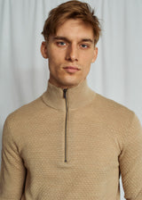 BS Innes Regular Fit Knitwear - Sand