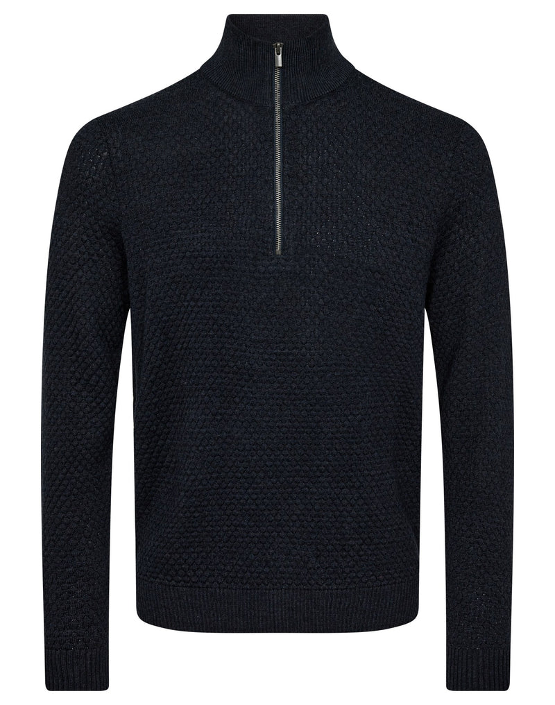 BS Innes Regular Fit Knitwear - Thunder