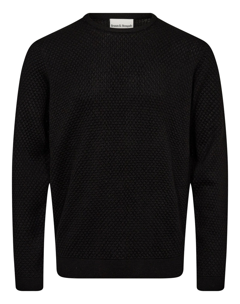 BS Irving Regular Fit Knitwear - Black