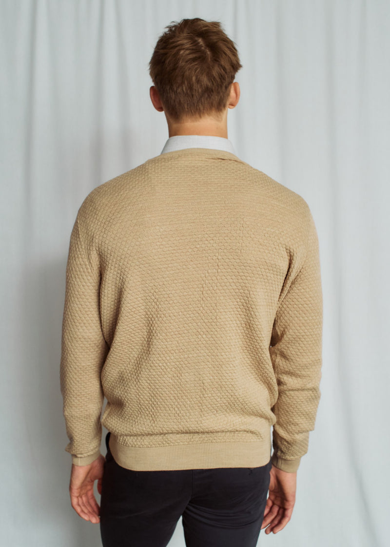 BS Irving Regular Fit Knitwear - Sand