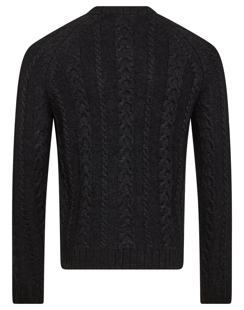 BS Nako Regular Fit Knitwear - Charcoal