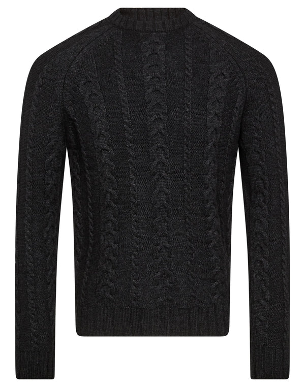 BS Nako Regular Fit Knitwear - Charcoal