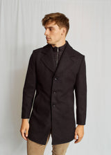 BS Portmore Slim Fit Coat - Charcoal