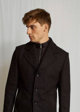 BS Portmore Slim Fit Coat - Charcoal