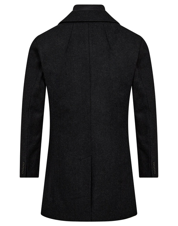 BS Portmore Slim Fit Coat - Charcoal