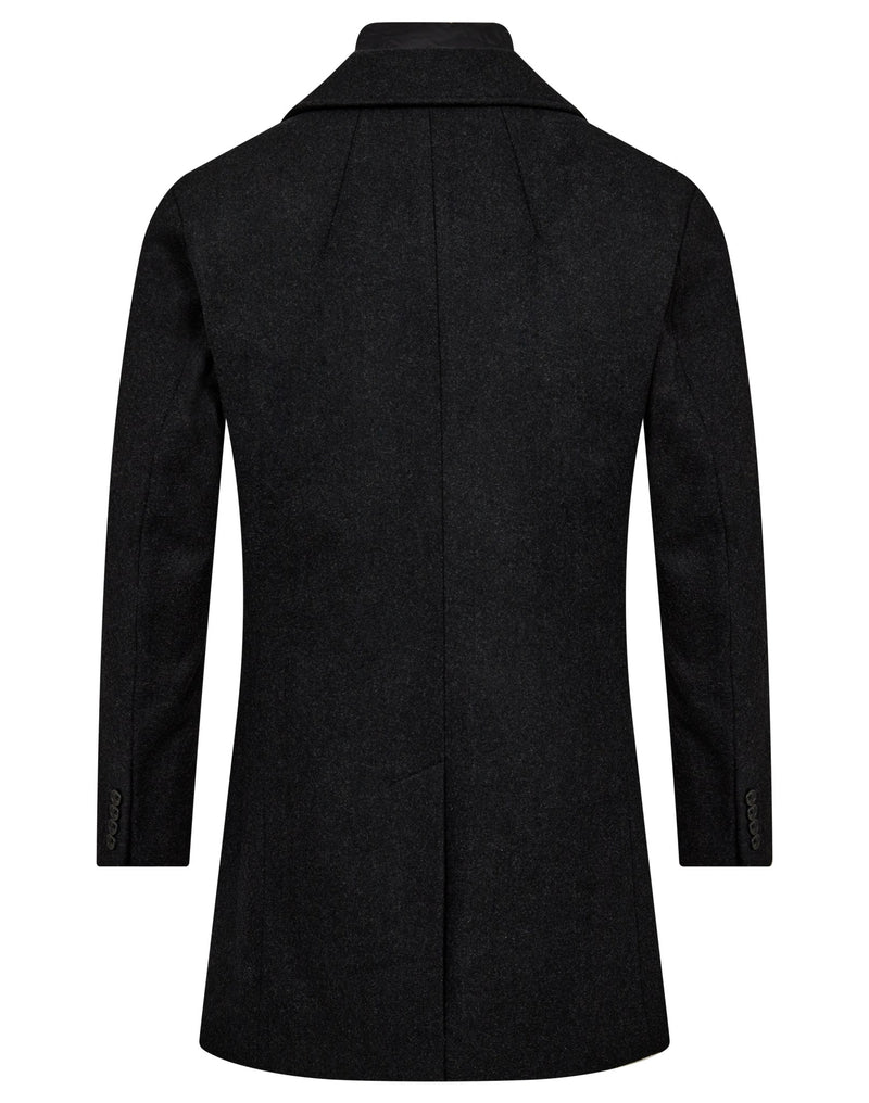 BS Portmore Slim Fit Coat - Charcoal