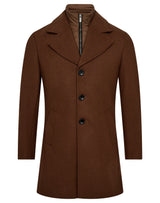 BS Portmore Slim Fit Coat - Tobacco