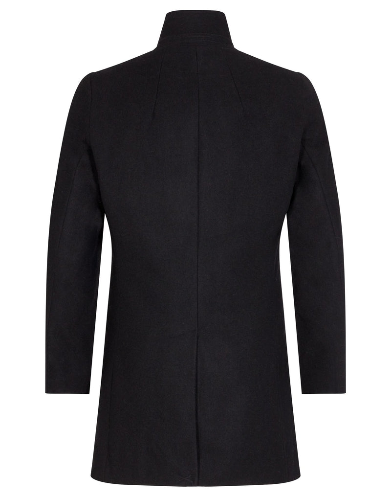 BS Ontario Slim Fit Coat - Black