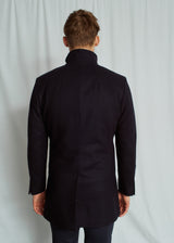 BS Ontario Slim Fit Coat - Navy