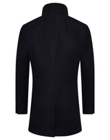 BS Ontario Slim Fit Coat - Navy