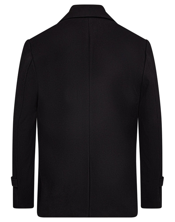 BS Kodiak Regular Fit Coat - Black