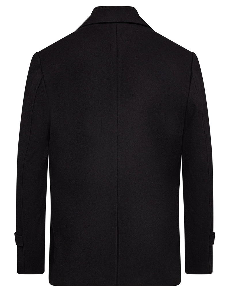 BS Kodiak Regular Fit Coat - Black