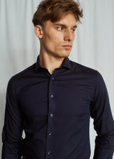 BS Dario Slim Fit Shirt - Navy