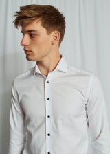 BS Gasol Slim Fit Shirt - White