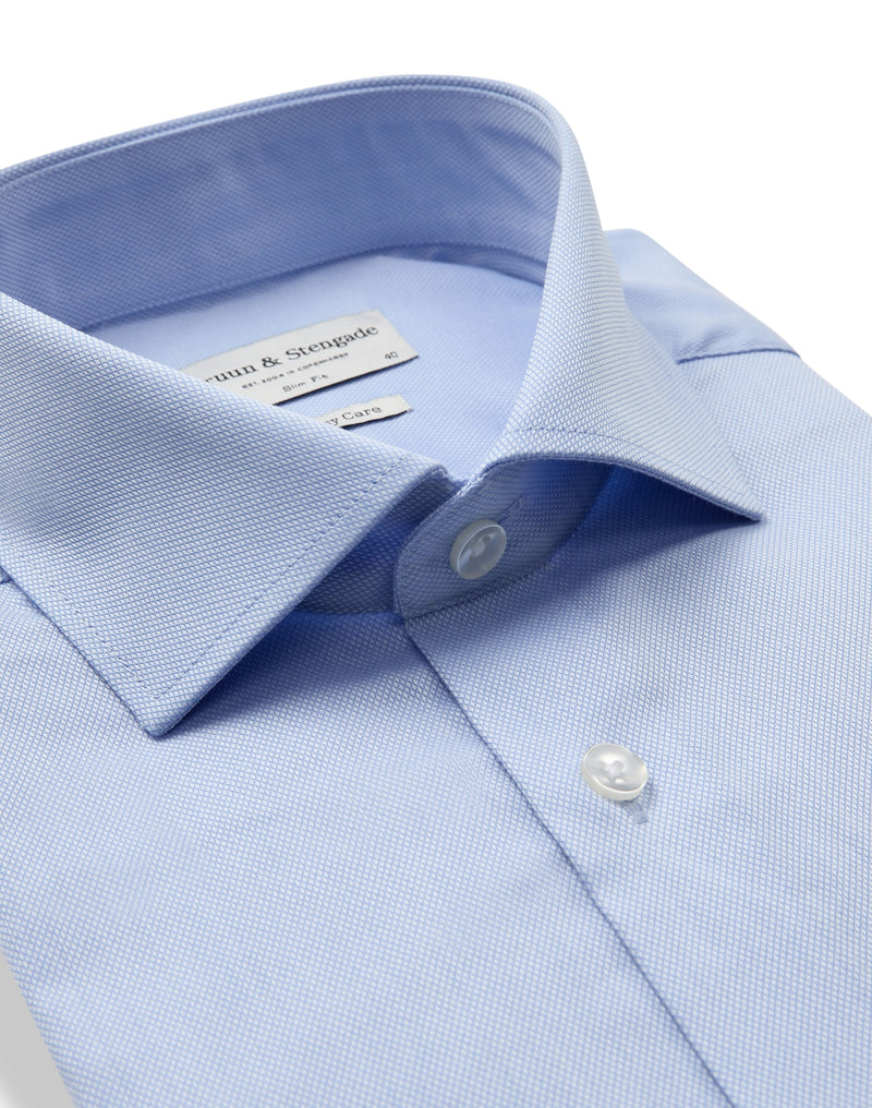 BS Harris Slim Fit Shirt - Light Blue