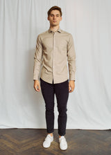 BS Hayward Slim Fit Shirt - Sand