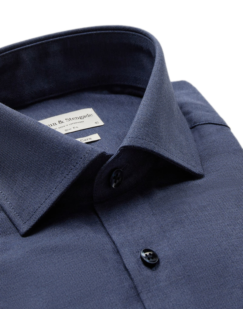 BS Holiday Slim Fit Shirt - Blue