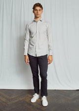 BS Horford Slim Fit Shirt - Grey