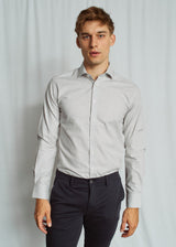 BS Horford Slim Fit Shirt - Grey