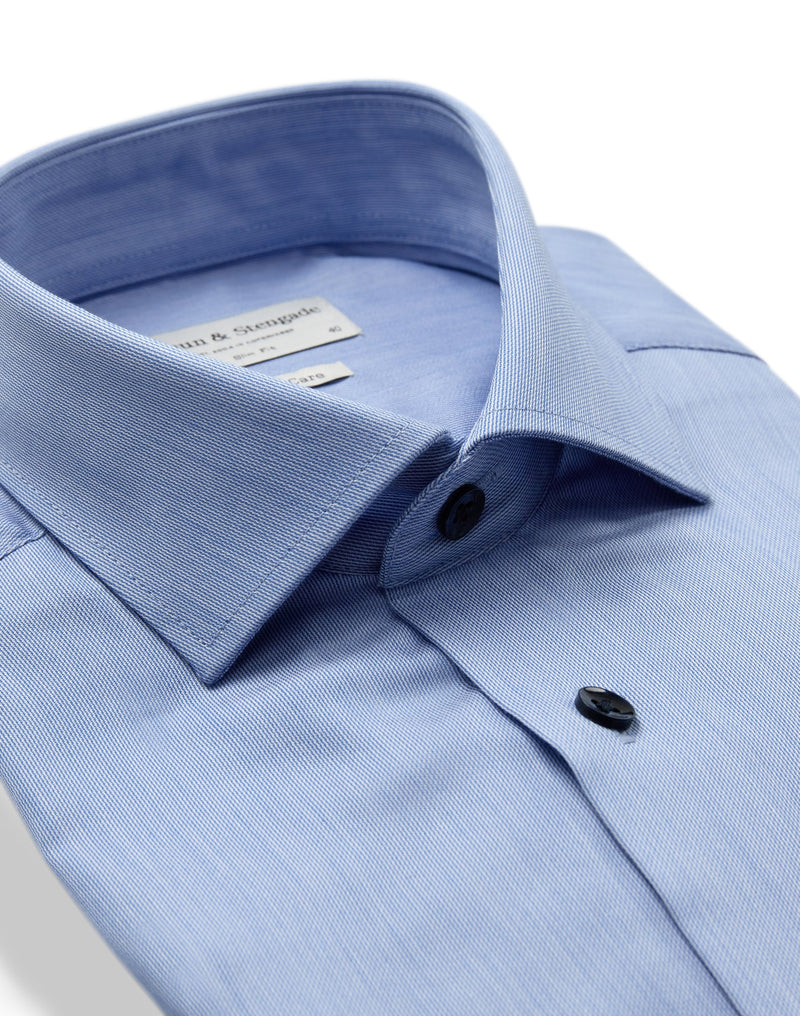 BS Ibaka Slim Fit Shirt - Blue