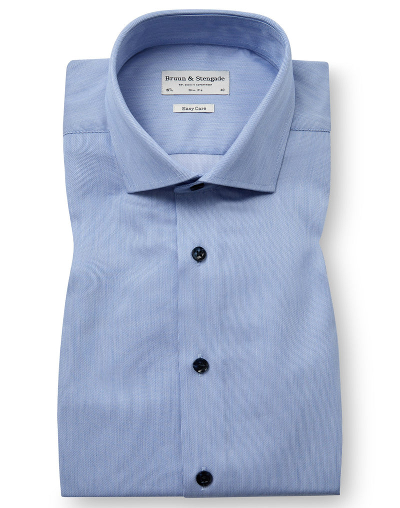 BS Ibaka Slim Fit Shirt - Blue