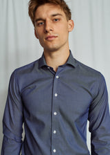 BS Nurkic Slim Fit Shirt - Blue