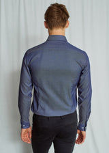 BS Nurkic Slim Fit Shirt - Blue