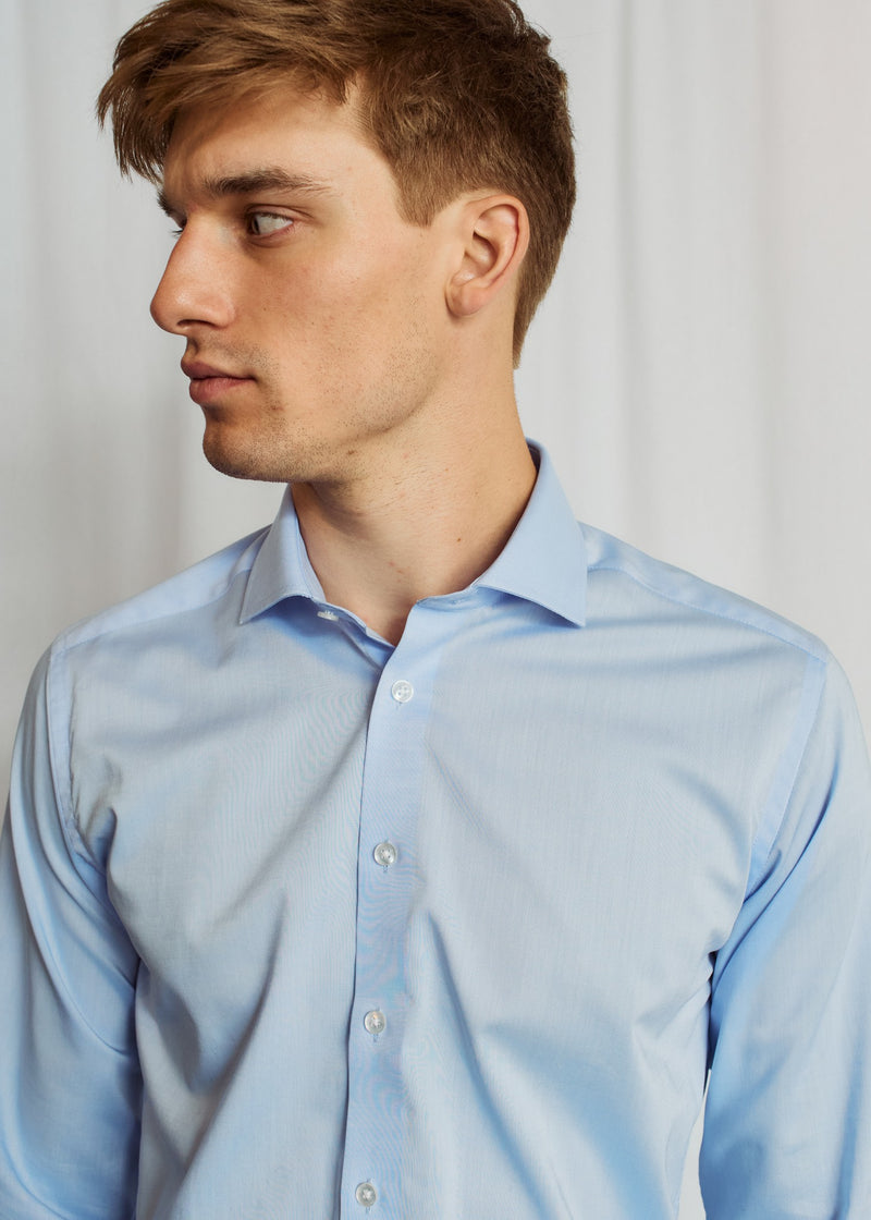 BS Vucevic Slim Fit Shirt - Light Blue