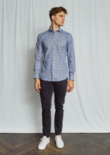 BS Walker Slim Fit Shirt - Blue