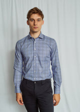 BS Walker Slim Fit Shirt - Blue