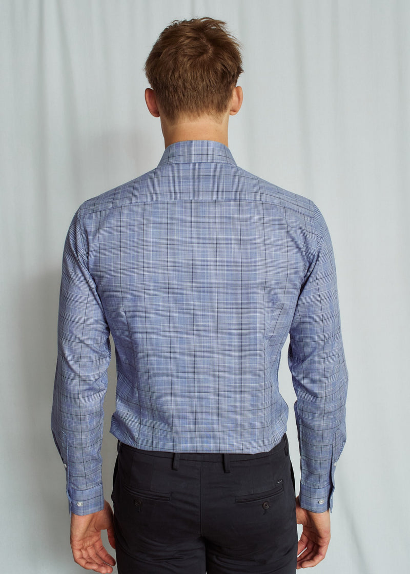 BS Walker Slim Fit Shirt - Blue