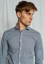 BS Whiteside Slim Fit Shirt - Blue