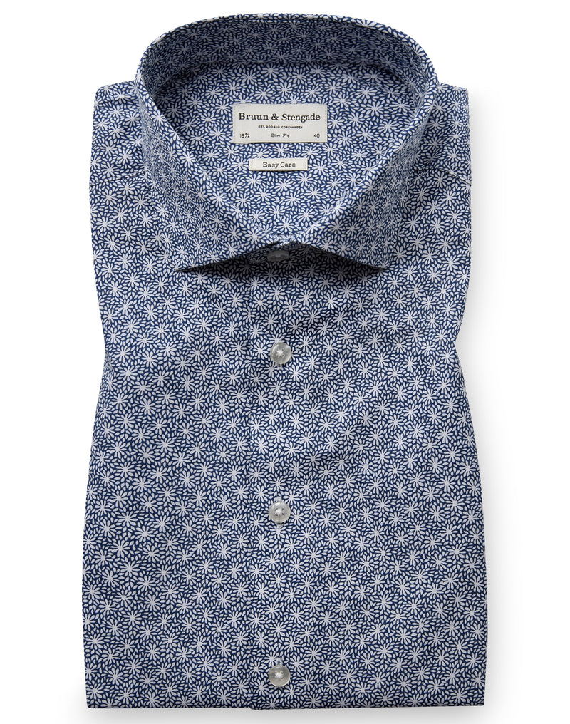 BS Whiteside Slim Fit Shirt - Blue