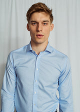 BS Wiggins Slim Fit Shirt - Light Blue