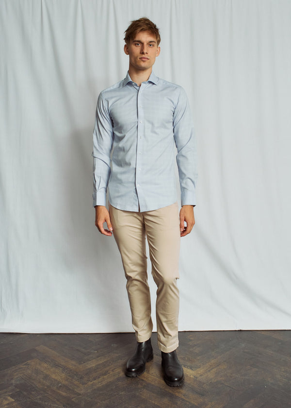 BS Delmar Slim Fit Shirt - Blue