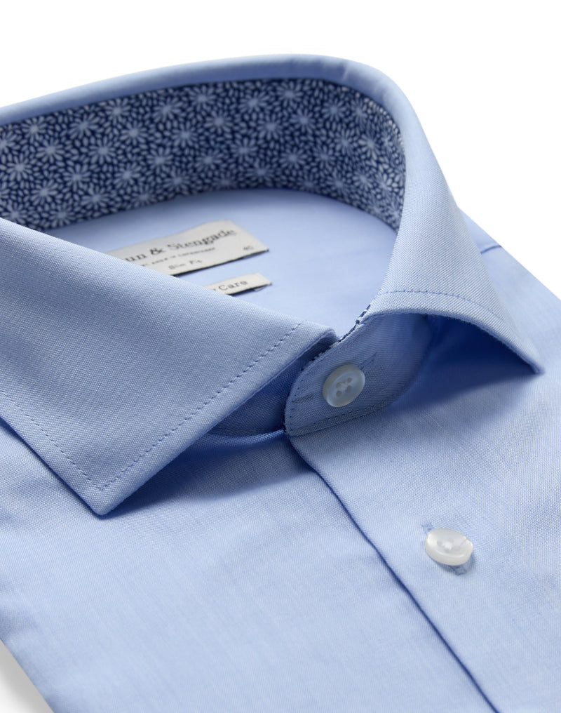 BS Achiuwa Slim Fit Shirt - Light Blue