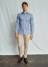 BS Devin Modern Fit Shirt - Blue