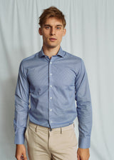 BS Devin Modern Fit Shirt - Blue