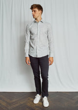 BS Rudy Modern Fit Shirt - Light Grey