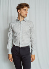 BS Rudy Modern Fit Shirt - Light Grey