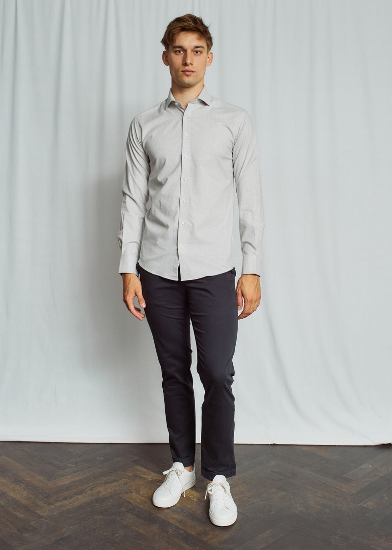 BS Beal Modern Fit Shirt - Grey