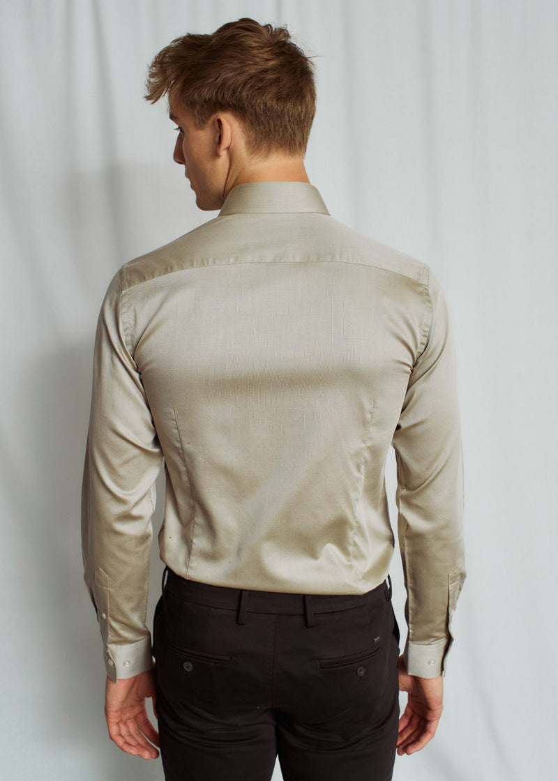 BS Conley Modern Fit Shirt - Light Brown