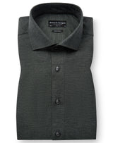 BS Wall Modern Fit Shirt - Dark Green