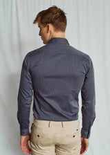 BS Teague Modern Fit Shirt - Navy