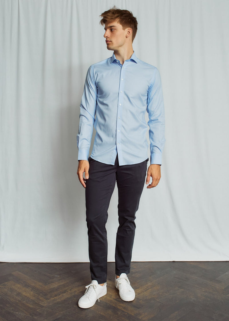 BS Porter Modern Fit Shirt - Light Blue