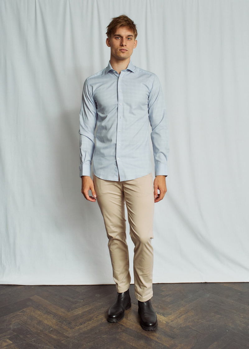 BS Barack Modern Fit Shirt - Blue