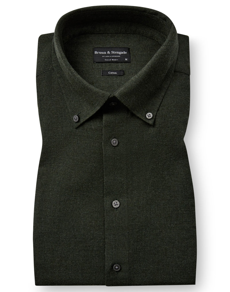 BS Muriel Casual Modern Fit Shirt - Army