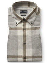 BS Triton Casual Modern Fit Shirt - Light Grey